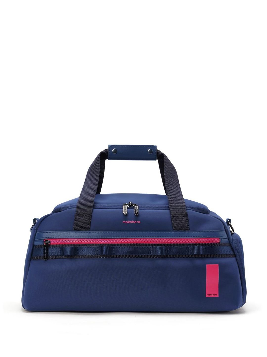MOKOBARA Unisex The Bootcamp Duffle Structured Nylon & Vegan Leather Travel