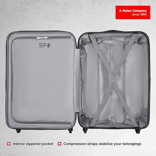 WENGER in-Flight Hardside Suitcase, Swiss Designed-Blend of Style & Function - Image 4
