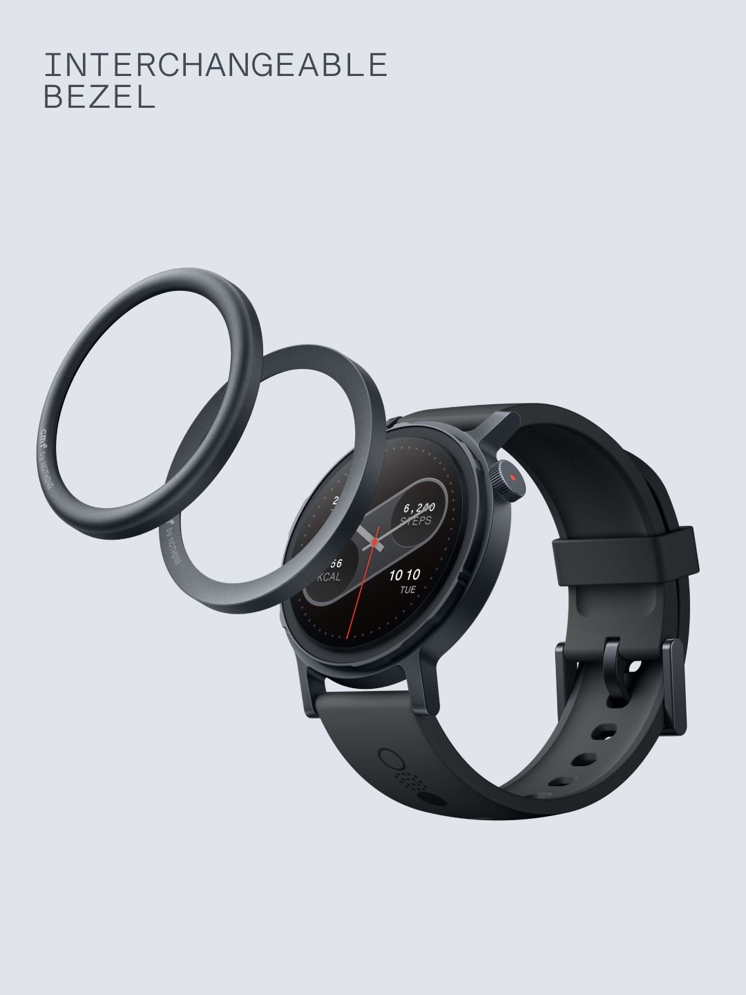 CMF by Nothing CMF by Nothing Watch Pro 2, 1.32" AMOLED, Auto-brightness, Gesture Control, 3D Guide, GPS - Image 2