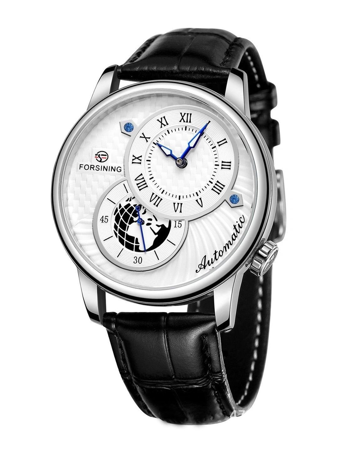 Men Automatic Mechanical Watch - Fashion Casual Skeleton Dial, Hollow Design
