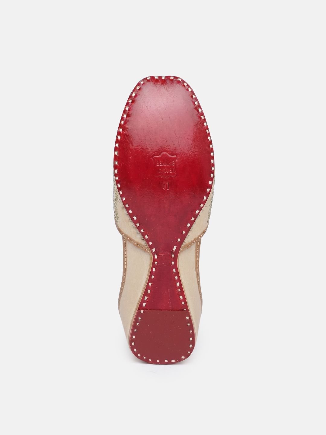 House of Pataudi Women Mirror Work Mojaris - Image 4