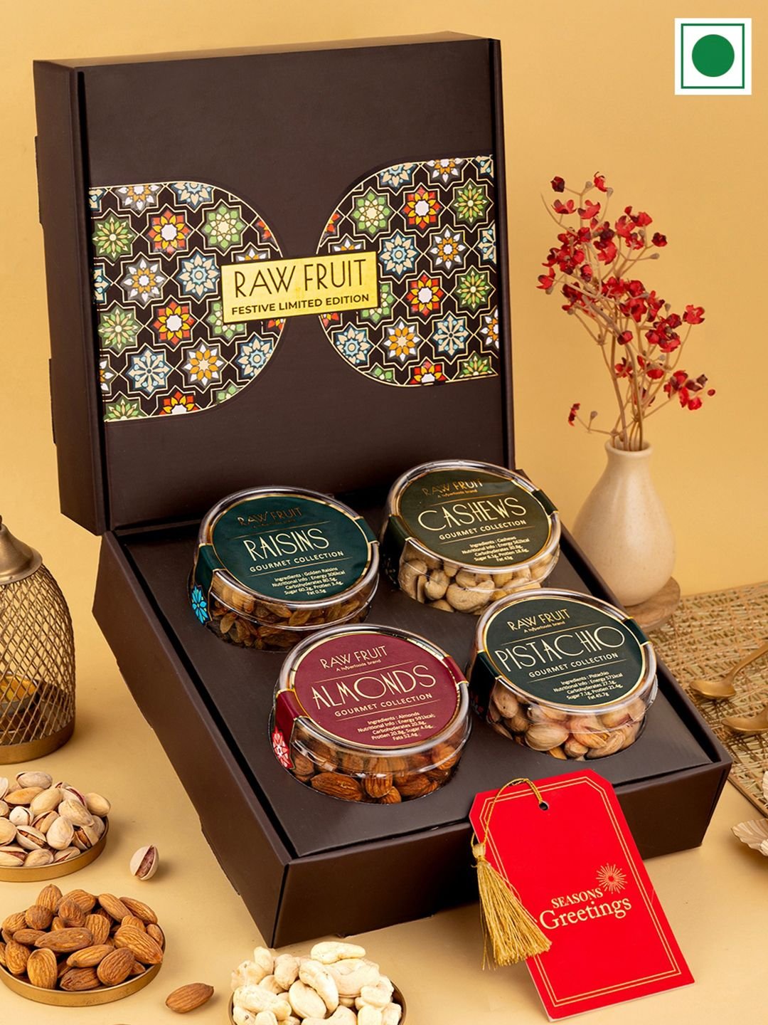 RawFruit Pack Of 4 Dry Fruits