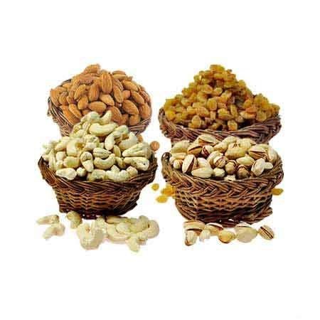 Jai Jinendra Dry Fruits Combo Pack of Cashews, + Akhrot Giri,+ Apricots Seedless,+ Chironji ,+ Mamra Almond, + Apricots Khurmani ,+ Kishmish,+ Salted Pista Pistachio - 400gm x 8 = 3200 gm - Image 7