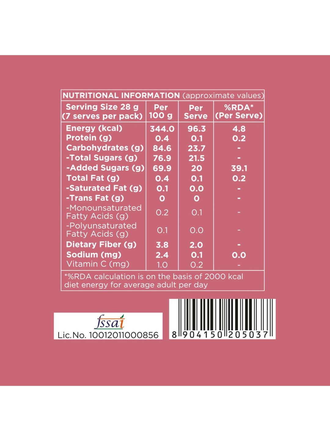 Nutty Gritties Pack of 2 Whole Healthy Snackable Dried & Sliced Cranberries 400g - Image 6