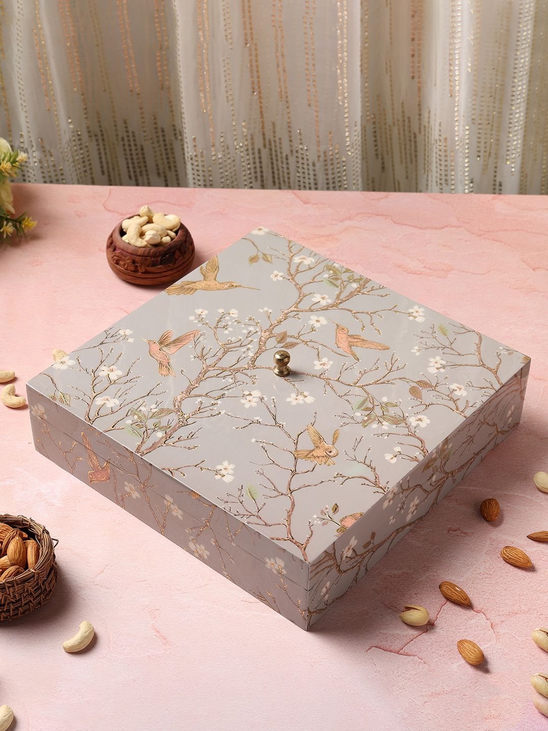 Riwaz Set Of 4 Dry Fruit Gift Box-450gm - Image 3