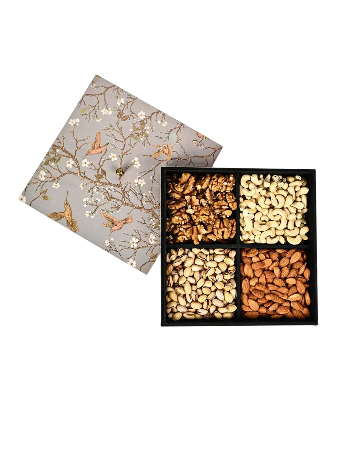 Riwaz Set Of 4 Dry Fruit Gift Box-450gm - Image 4