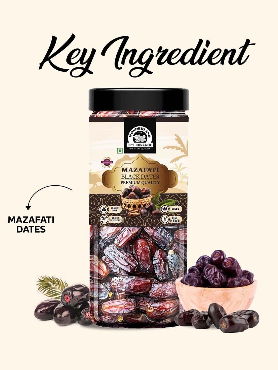 Wonderland Foods Premium Mazafati Dates 400g - Image 3