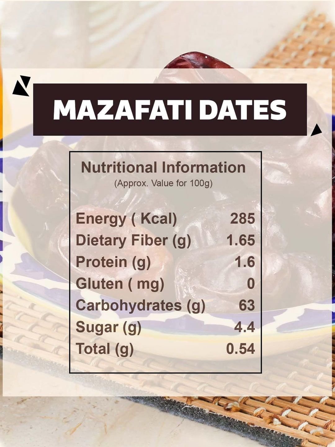Wonderland Foods Premium Mazafati Dates 400g - Image 7