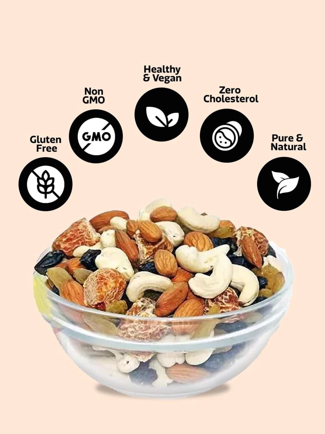 Wonderland Foods Pack Of 2 Mix Dry Fruits Panchmewa 500 g Each - Image 6