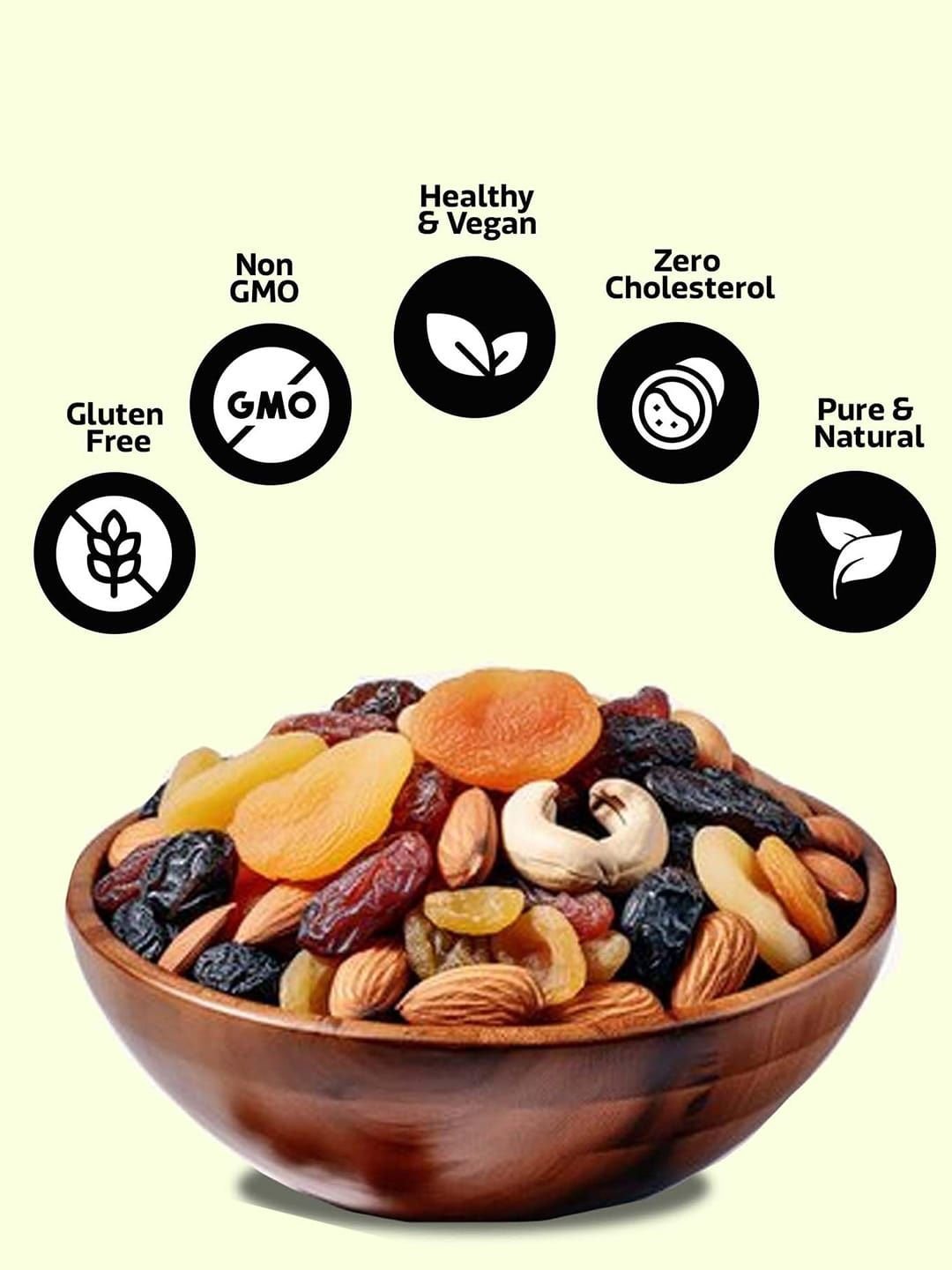 Wonderland Foods Set Of 8 Mixed Dry Fruits 800g - Image 6
