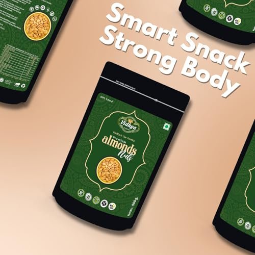 VIDHYA DRYFRUITS Almond, Pista– Fresh and Crunchy, High in Protein and Nutrients (Almond 500g, Pistachios (2 x 500g) - Combo Pack (3 x 500g) - Image 11