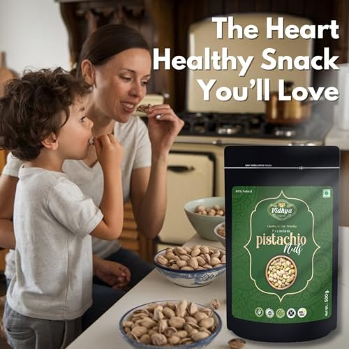 VIDHYA DRYFRUITS Almond, Pista– Fresh and Crunchy, High in Protein and Nutrients (Almond 500g, Pistachios (2 x 500g) - Combo Pack (3 x 500g) - Image 12