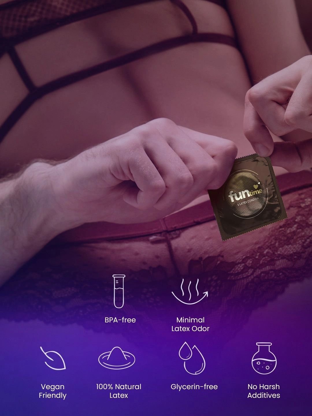 Funtime Funtime Set Of 2 Chocolate & Ultrathin Flavour Condoms - 10Pcs Each - Image 7
