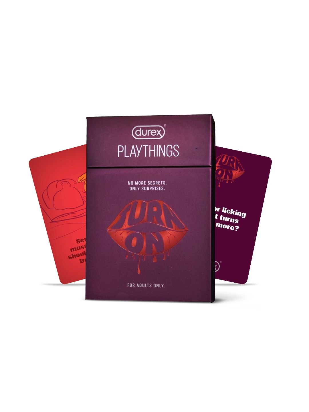 Durex Playthings Turn On Card Game for Couples