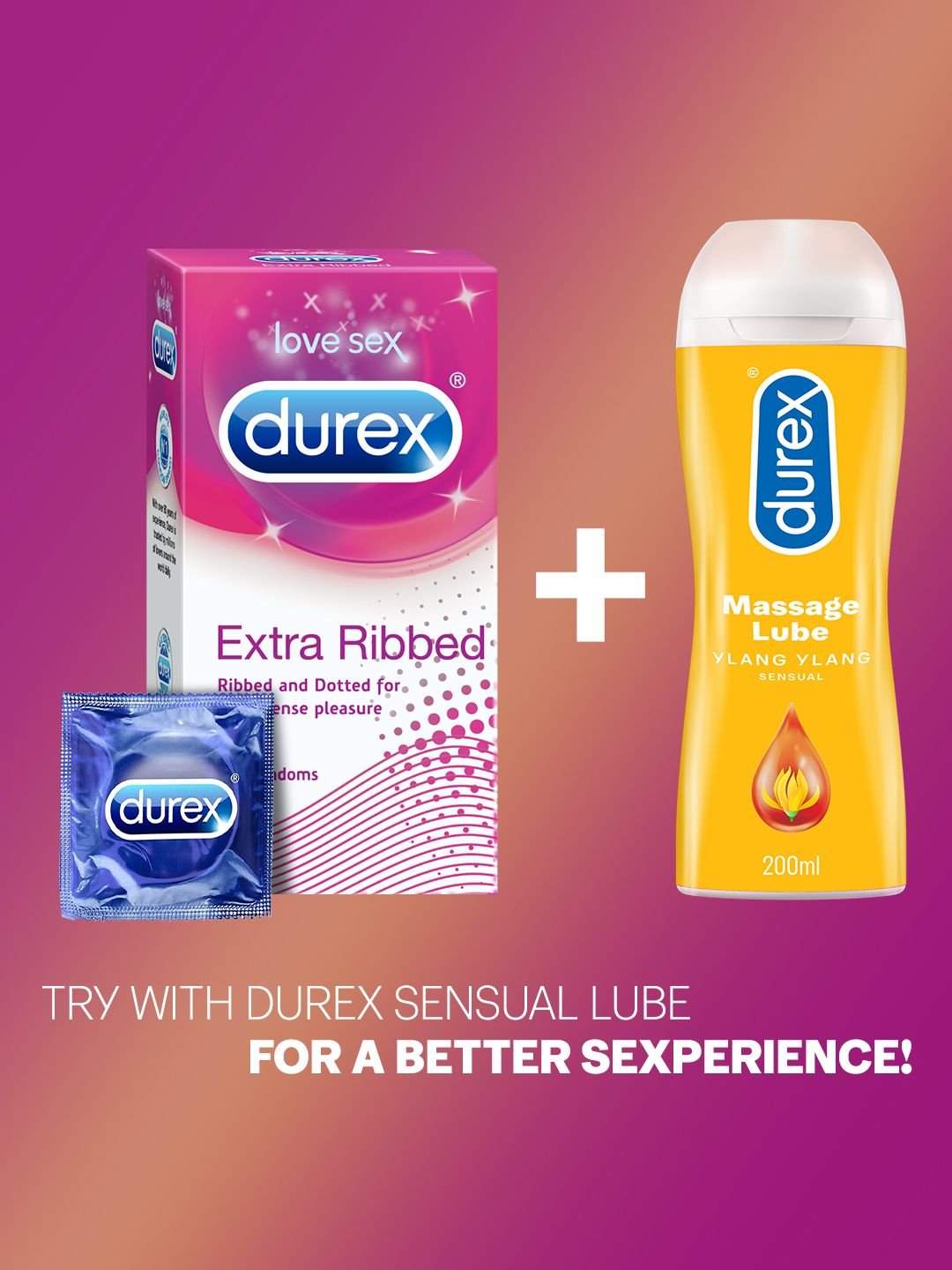 Durex Durex Pack of 10 Extra Ribbed Condoms - Image 7