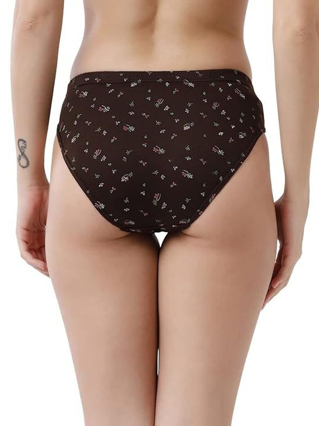 JON Women Pack of 6 Printed Assorted Cotton Bikini - Image 5