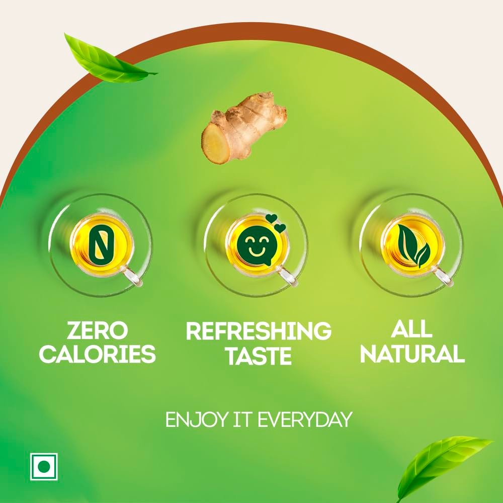Lipton Green Tea, Lemongrass Ginger, 25 Tea Bags, for Weight Loss, with Catechins to Boost Metabolism, Zero Added Sugar, All Natural Ingredients - Image 5