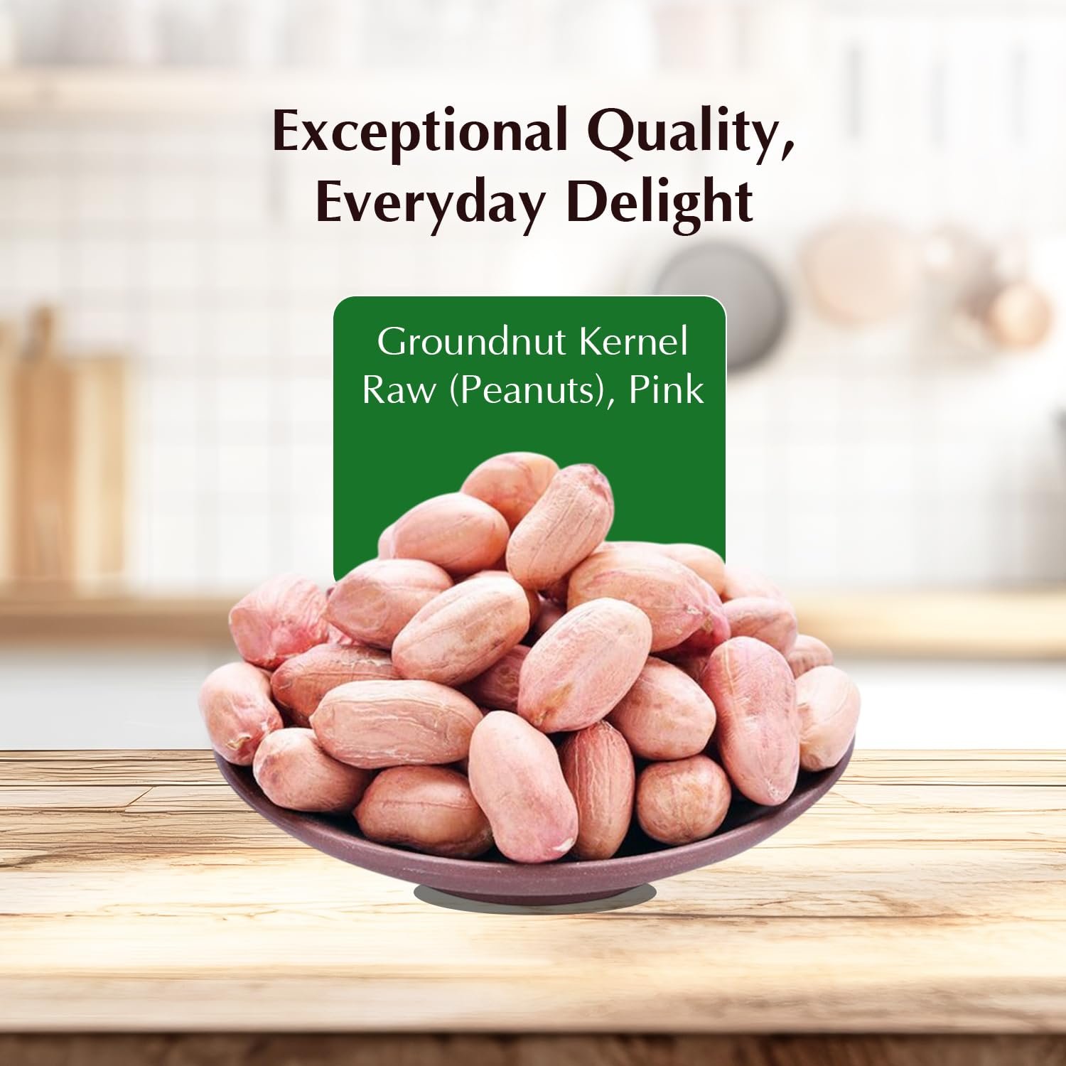 Amazon Brand - Vedaka Raw Peanuts | 1 Kg | Groundnut Kernel | Moongfali | Rich Source of Protein & Fiber | No Artificial Colours & No Preservatives - Image 2